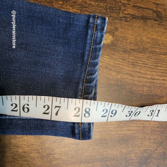 Madewell Jeans Size 28 Skinny 9" High Riser Larkspur Wash F8990 Stretch Denim - Picture 9 of 11